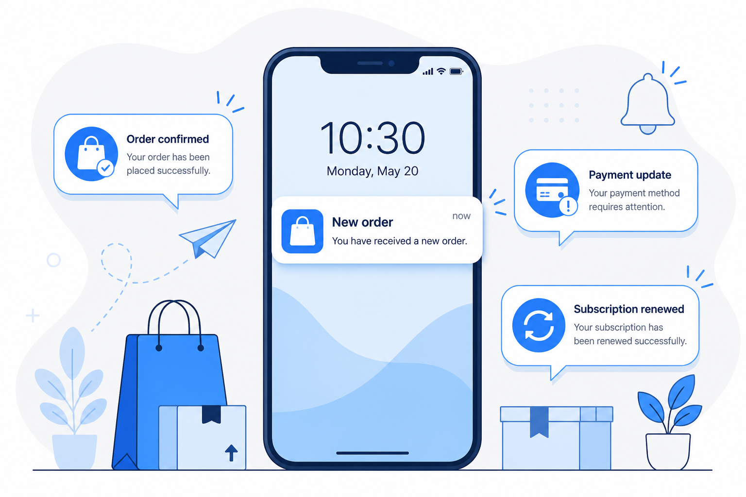 Never miss a SureCart sale: push notifications in CartCubes Never miss a SureCart sale: push notifications in CartCubes